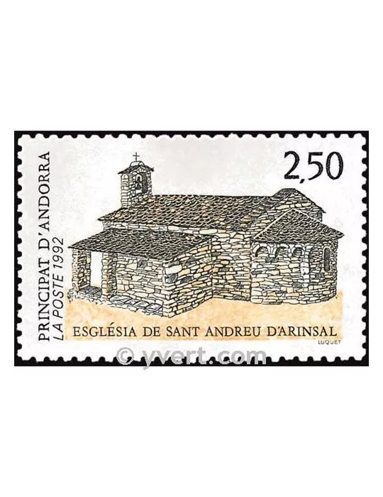 n° 415 - Timbre Andorre Poste