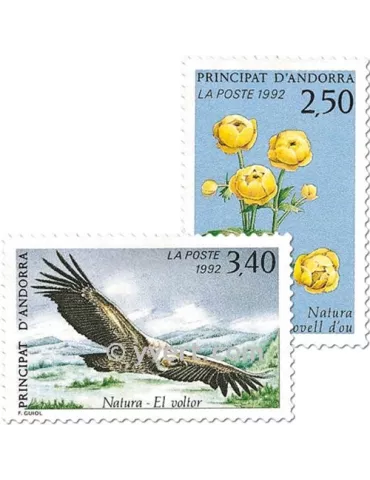 n° 420/421 - Timbre Andorre Poste