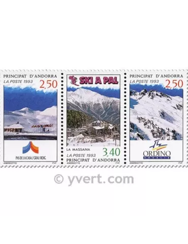 n° 429A - Timbre Andorre Poste