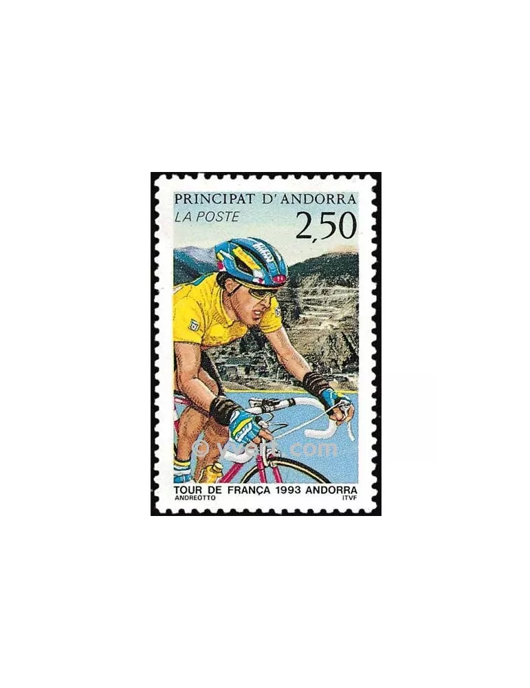 n° 434 - Timbre Andorre Poste