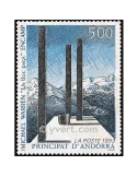 n° 439 - Timbre Andorre Poste