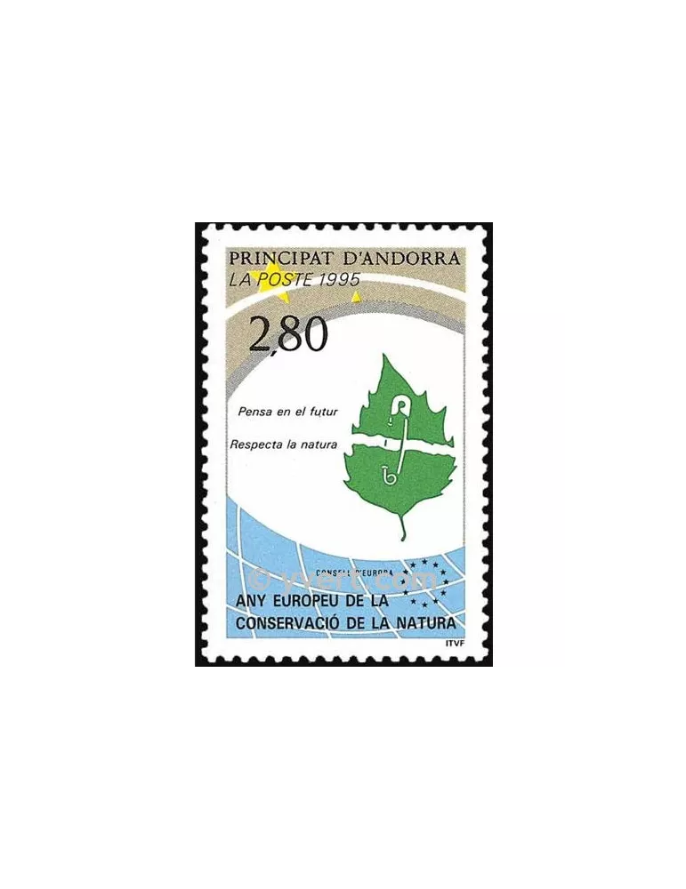 n° 454 - Timbre Andorre Poste