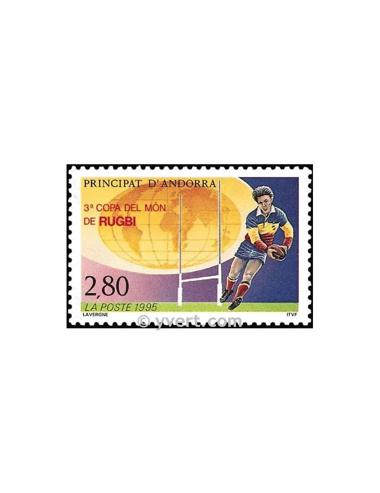 n° 455 - Timbre Andorre Poste