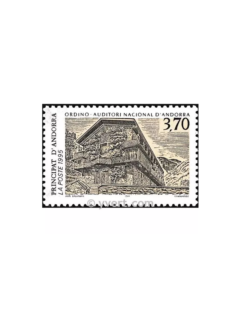 n° 460 - Timbre Andorre Poste