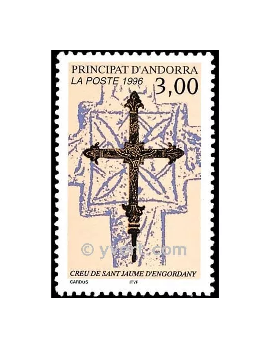 n° 474 - Timbre Andorre Poste