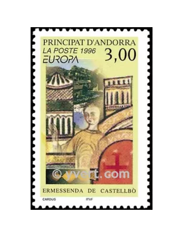 n° 476 - Timbre Andorre Poste