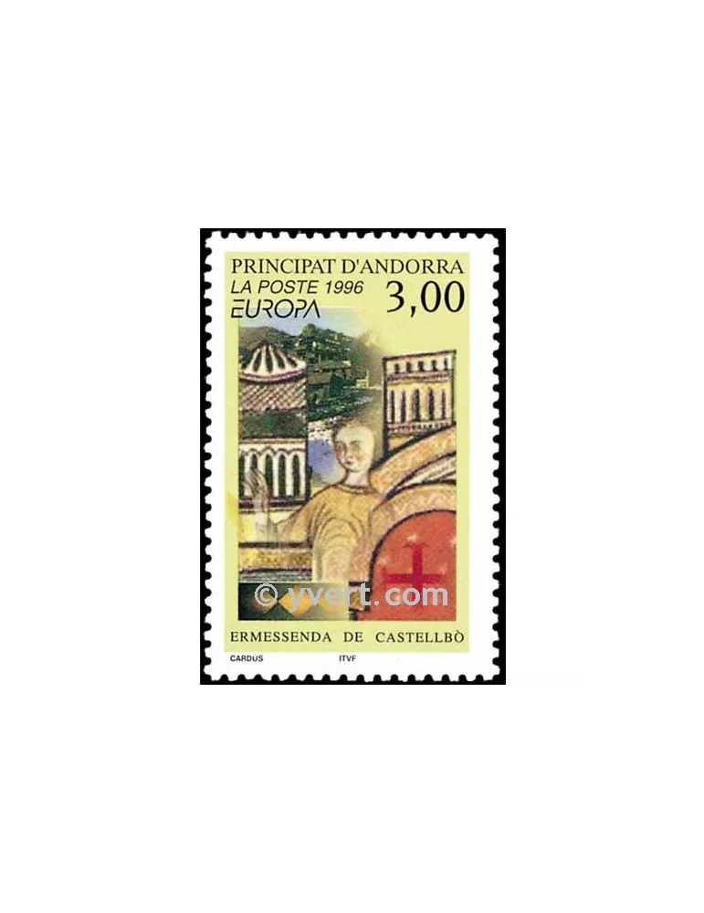 n° 476 - Timbre Andorre Poste