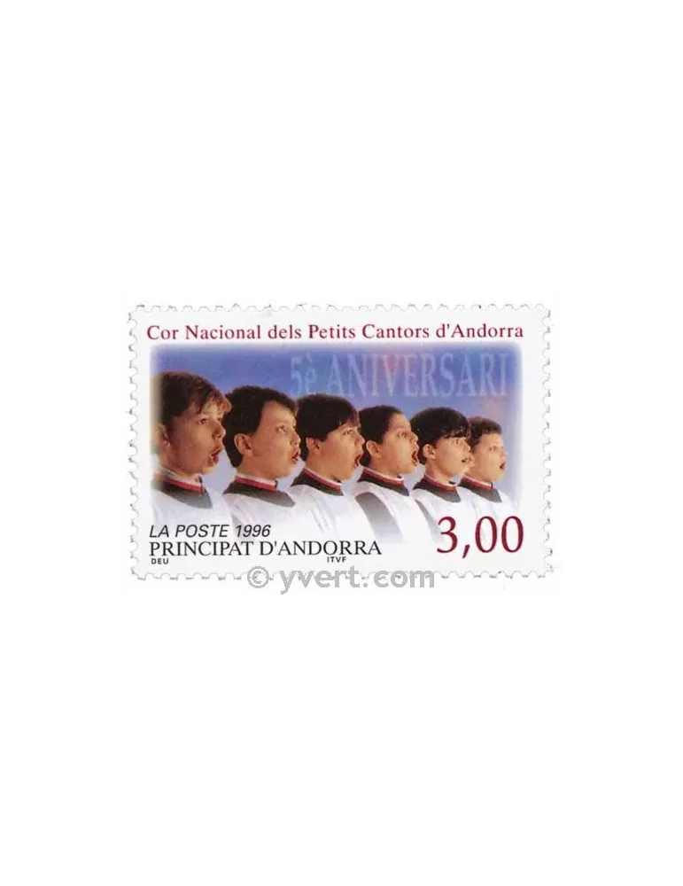 n° 480 - Timbre Andorre Poste