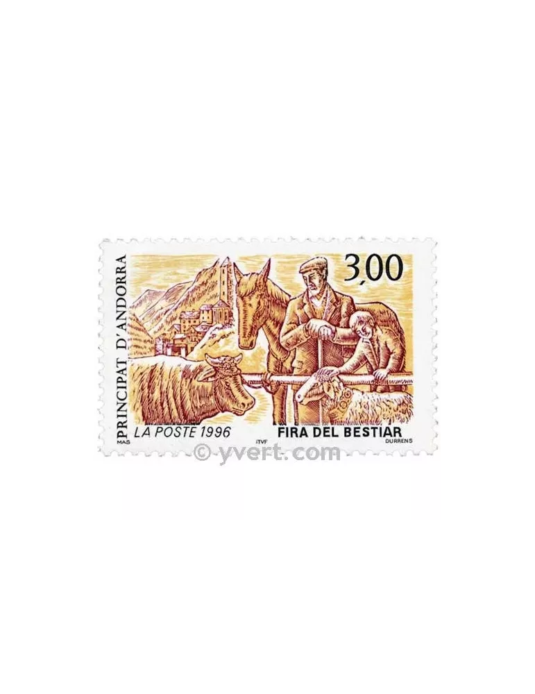 n° 481 - Timbre Andorre Poste