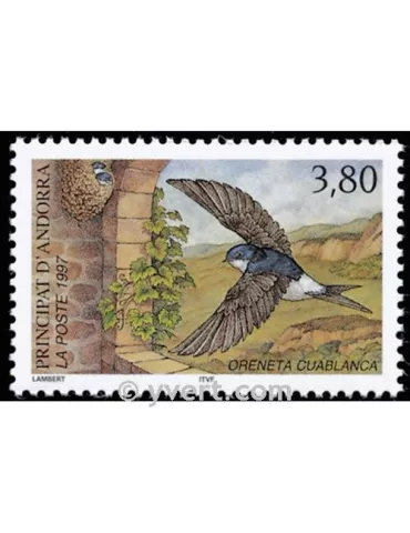 n° 488 - Timbre Andorre Poste