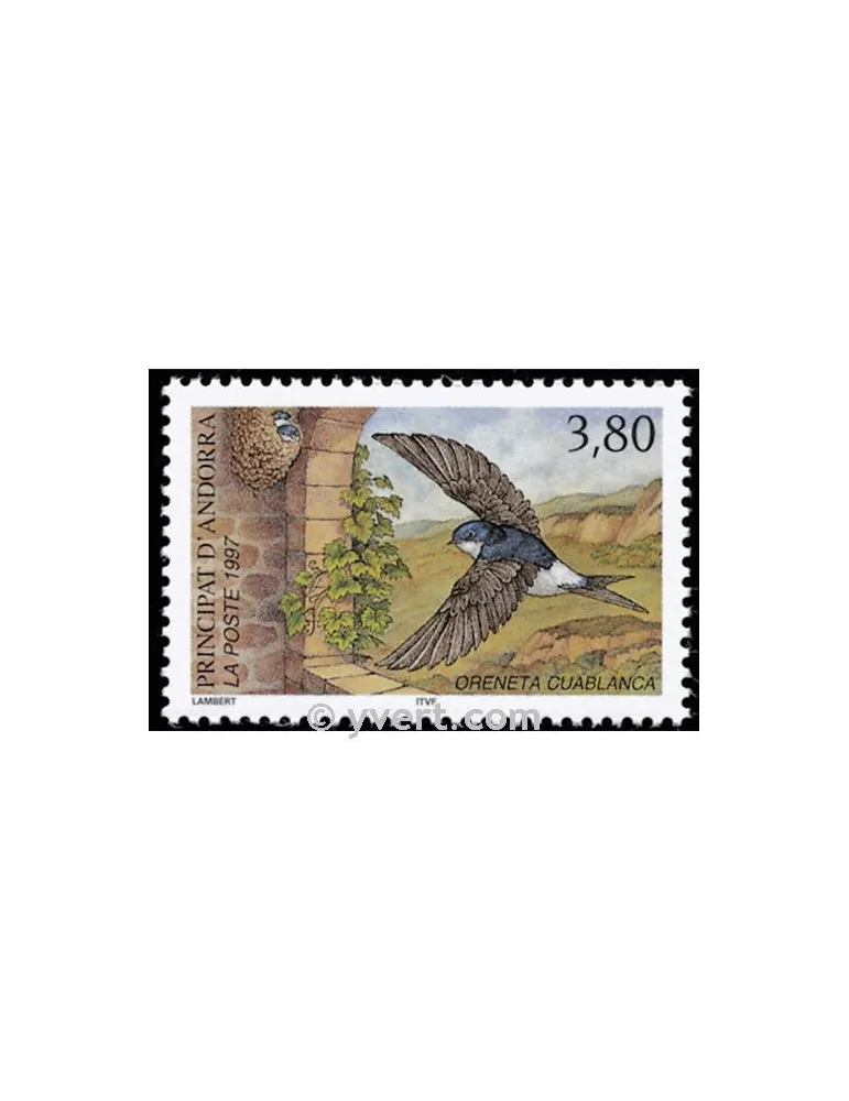 n° 488 - Timbre Andorre Poste