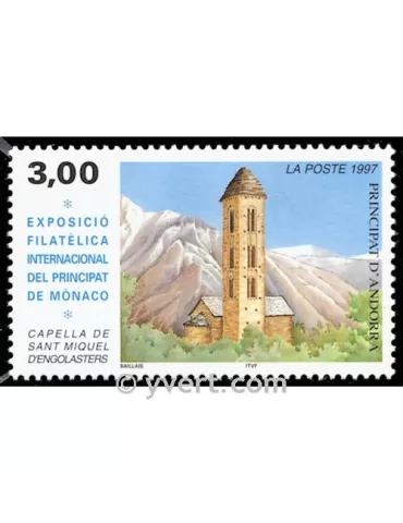 n° 496 - Timbre Andorre Poste