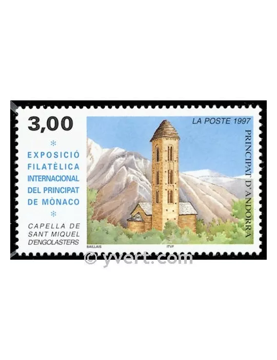 n° 496 - Timbre Andorre Poste
