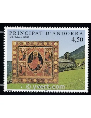 n° 499 - Timbre Andorre Poste