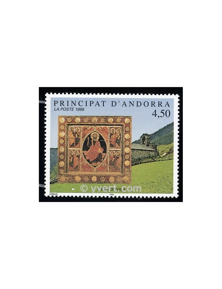 n° 499 - Timbre Andorre Poste