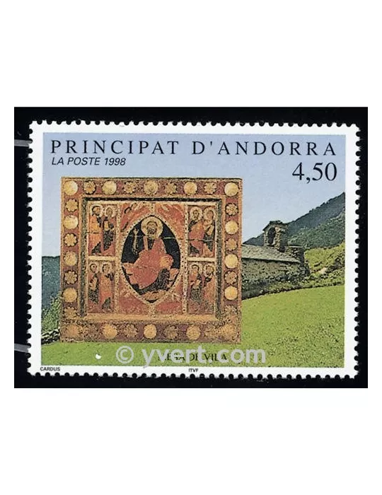 n° 499 - Timbre Andorre Poste