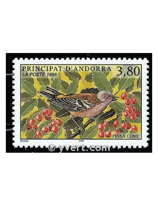 n° 501 - Timbre Andorre Poste