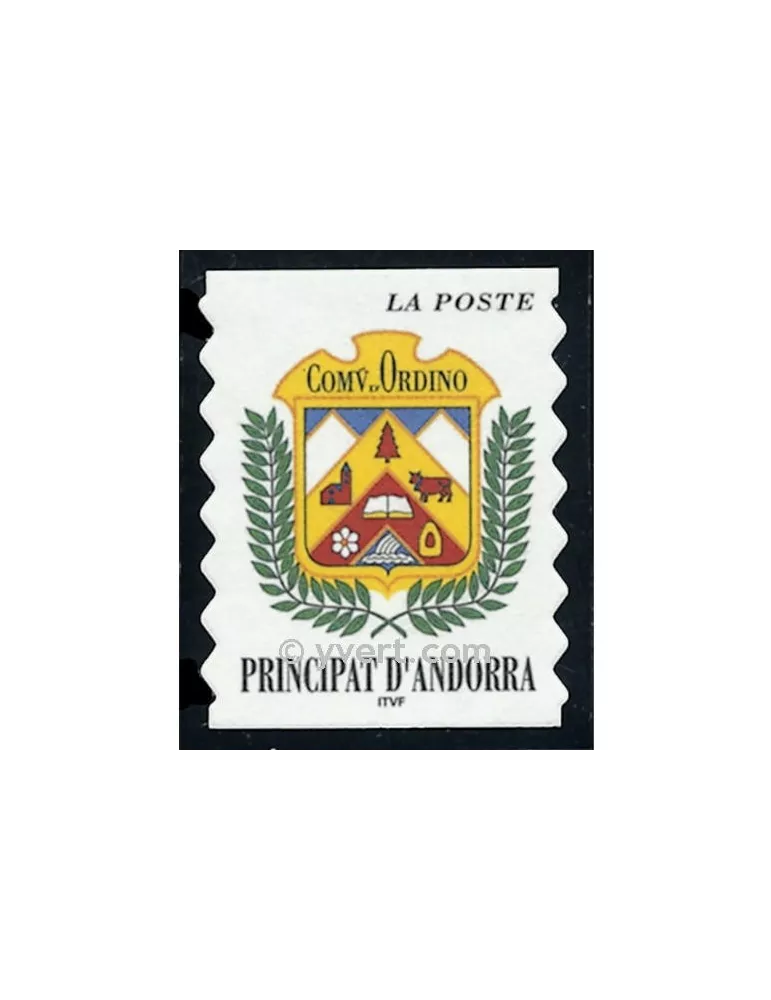 n° 502 - Timbre Andorre Poste