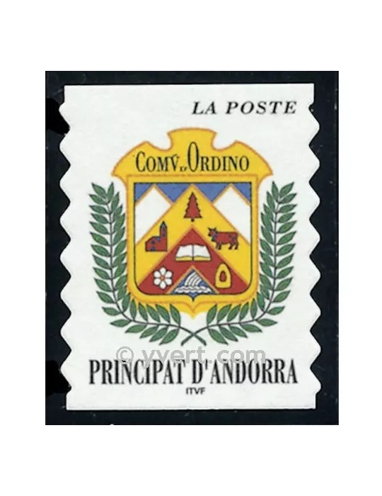 n° 502 - Timbre Andorre Poste