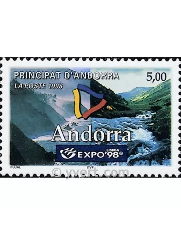 n° 505 - Timbre Andorre Poste