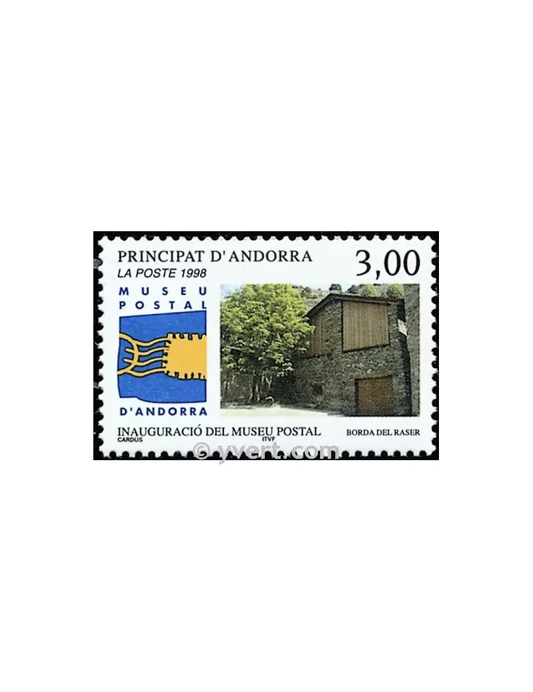 n° 510 - Timbre Andorre Poste