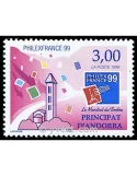 n° 518 - Timbre Andorre Poste