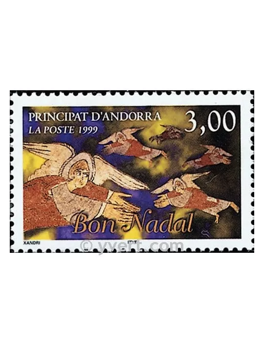 n° 524 - Timbre Andorre Poste