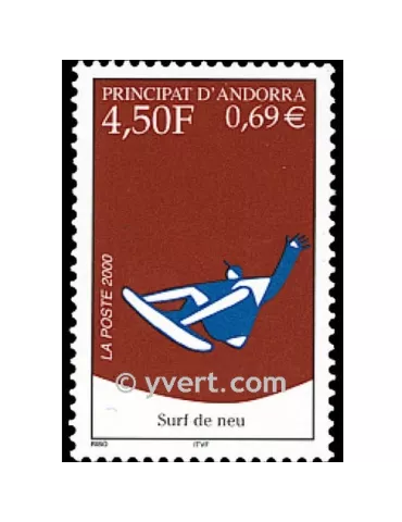 n° 526 - Timbre Andorre Poste