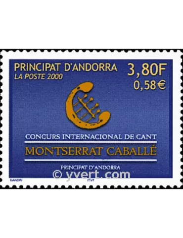n° 527 - Timbre Andorre Poste