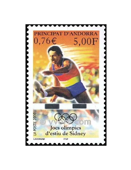 n° 534 - Timbre Andorre Poste