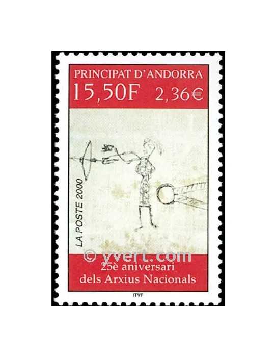 n° 539 - Timbre Andorre Poste