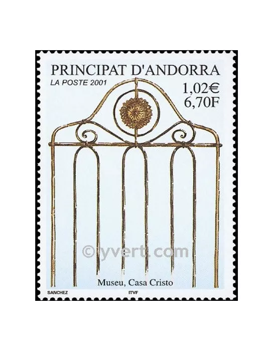 n° 541 - Timbre Andorre Poste