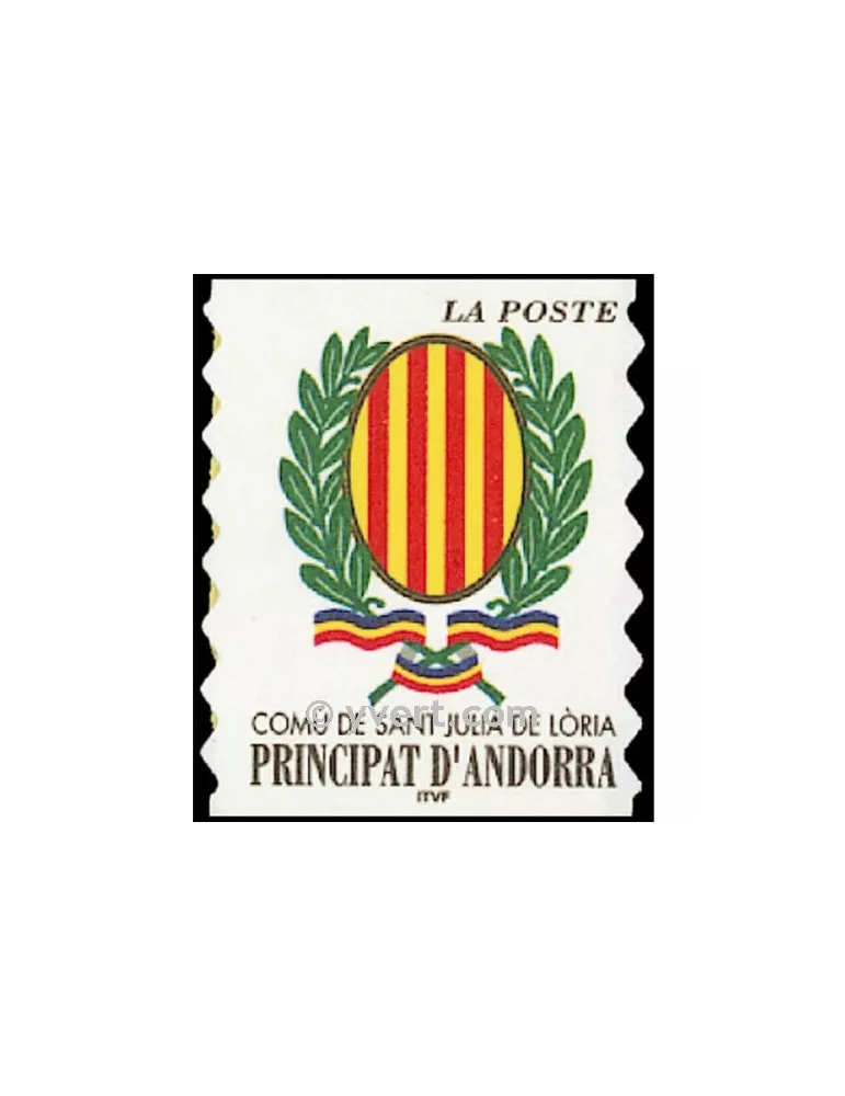n° 542 - Timbre Andorre Poste