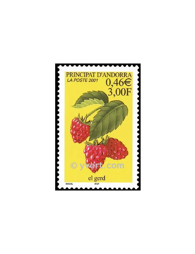 n° 547 - Timbre Andorre Poste