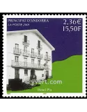 n° 553 - Timbre Andorre Poste