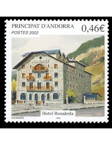 n° 567 - Timbre Andorre Poste