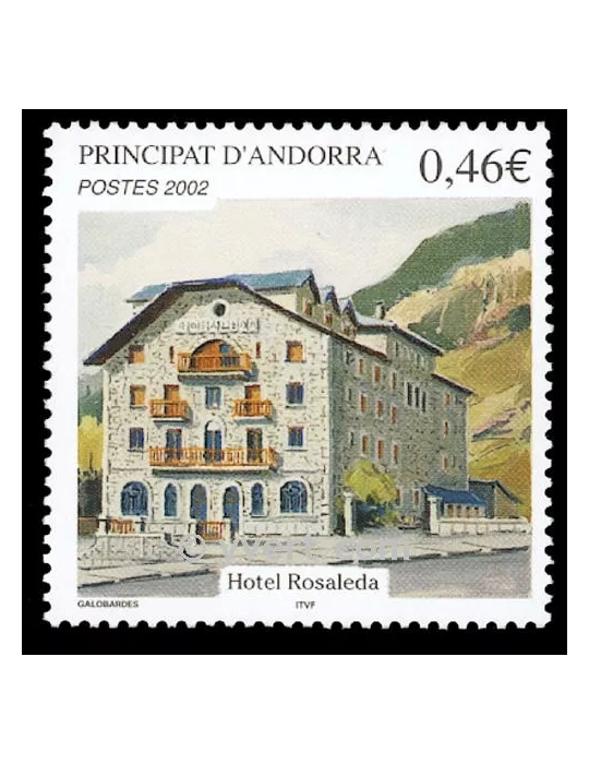 n° 567 - Timbre Andorre Poste