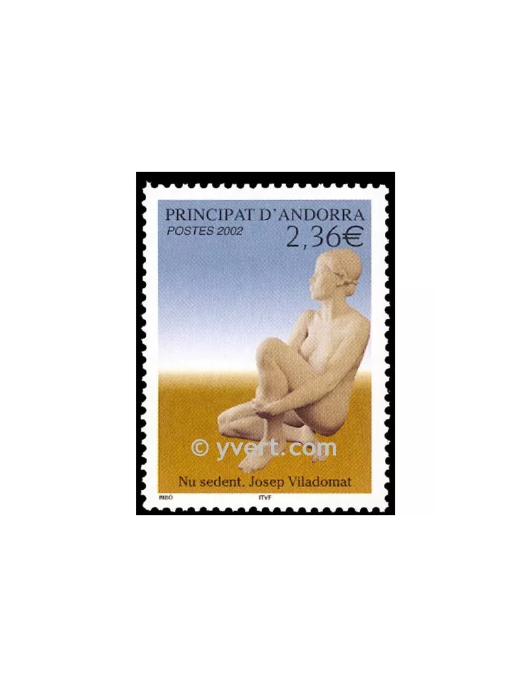 n° 571 - Timbre Andorre Poste