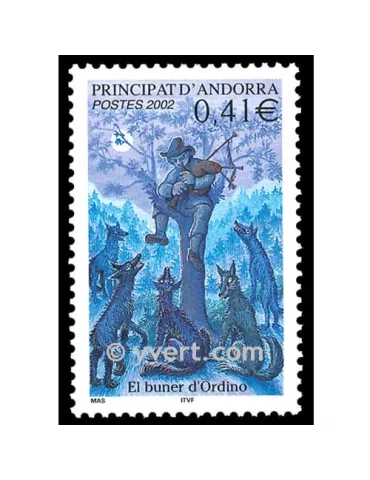 n° 573 - Timbre Andorre Poste