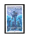 n° 573 - Timbre Andorre Poste