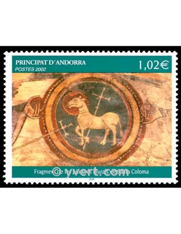n° 574 - Timbre Andorre Poste
