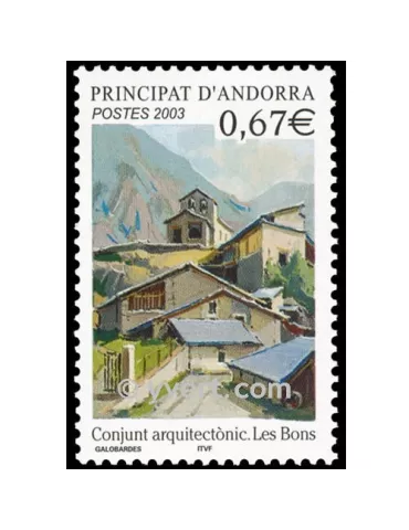 n° 578 - Timbre Andorre Poste