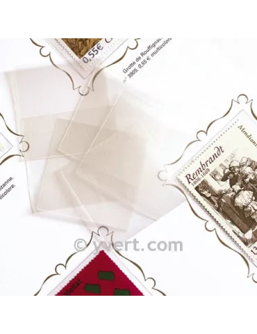 Pochettes simple soudure - Lxh:20x24mm (Fond transparent) 2