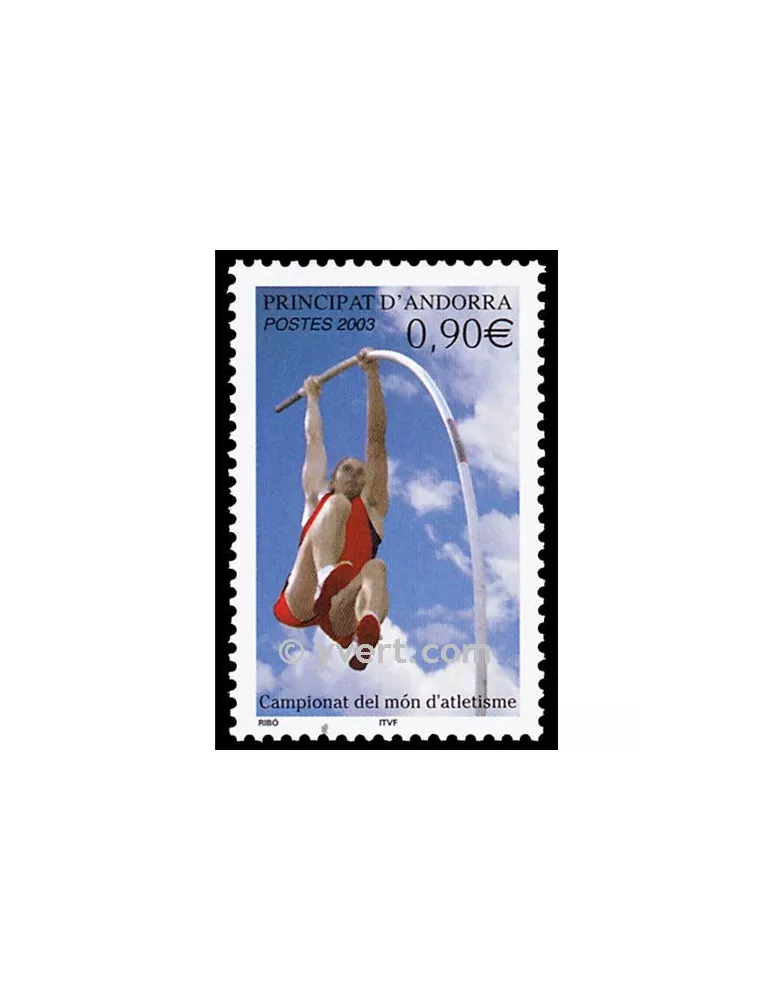 n° 583 - Timbre Andorre Poste