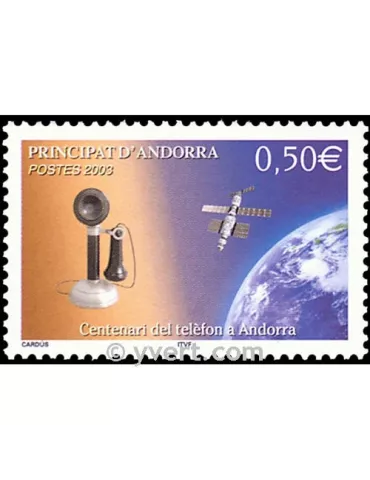 n° 586 - Timbre Andorre Poste