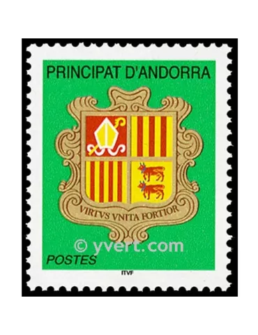 n° 588 - Timbre Andorre Poste