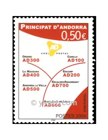 n° 601 - Timbre Andorre Poste