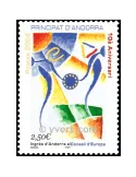 n° 602 - Timbre Andorre Poste