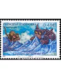 n° 606 - Timbre Andorre Poste