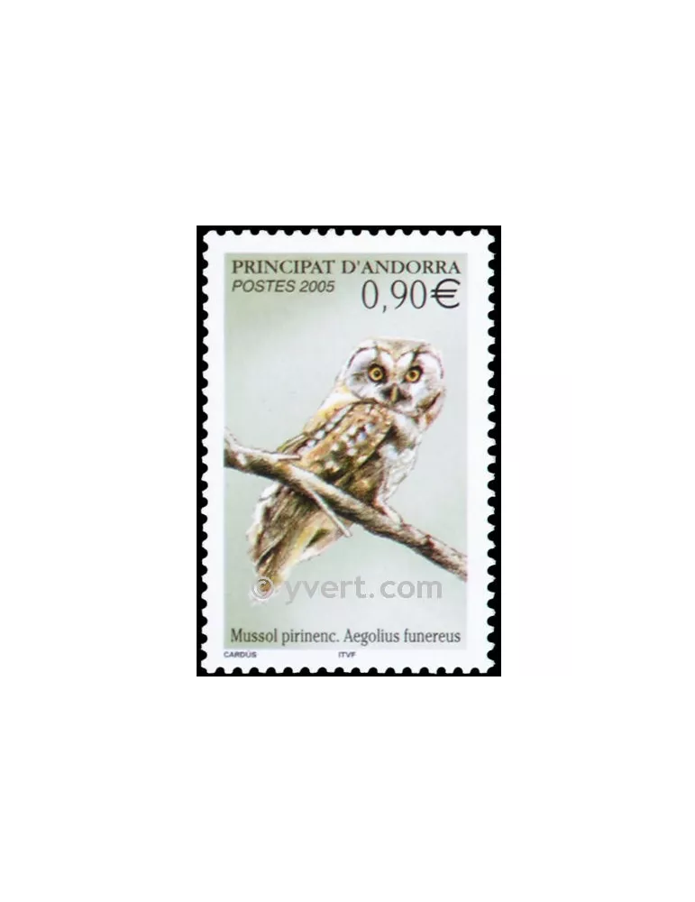 n° 607 - Timbre Andorre Poste